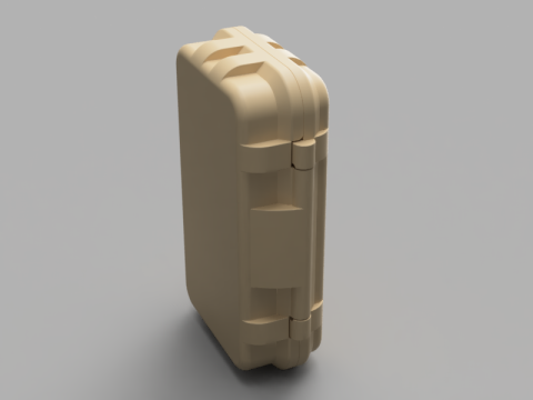 Compact Storage Case Model 3D