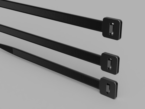 Cable Tie 3D Model