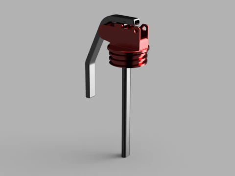 Grenade-shaped Bottle 3D Model
