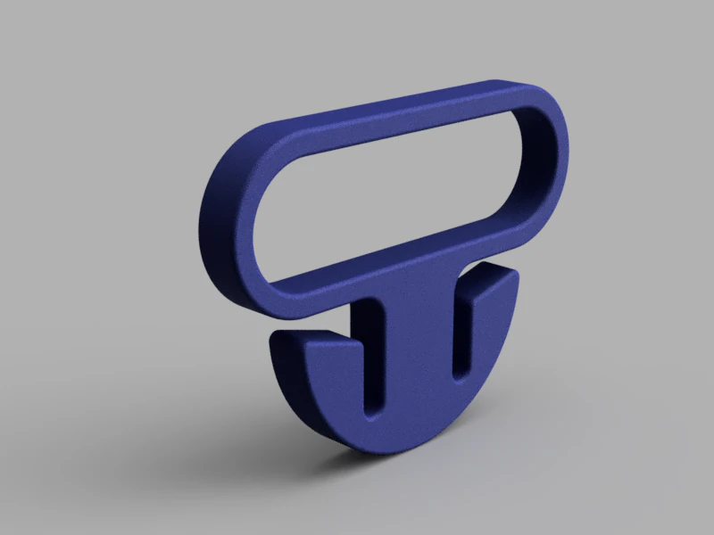 Bag Holder 3D Model .c4d .max .obj .3ds .fbx .stl .blend 