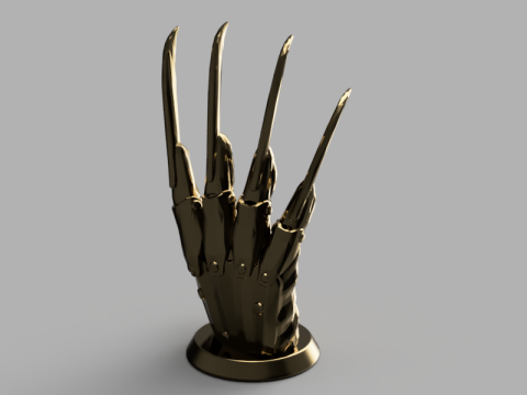 Freddy Kruegers Glove 3D Модель