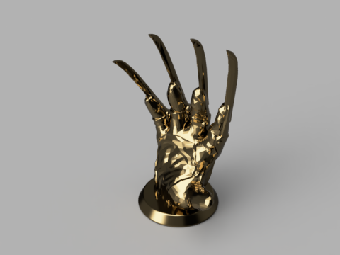 Freddy Kruegers Glove 3D Model
