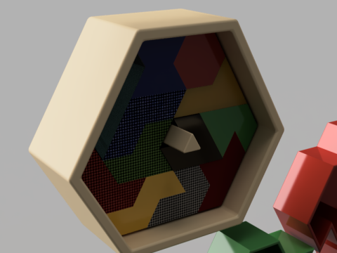 Animal Puzzle Set 3D Model