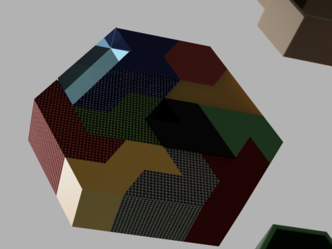 Animal Puzzle Set 3D Model