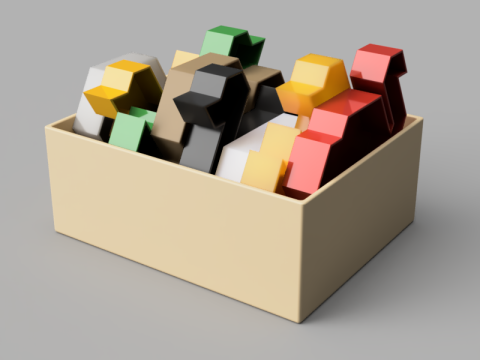Animal Puzzle Set 3D Model