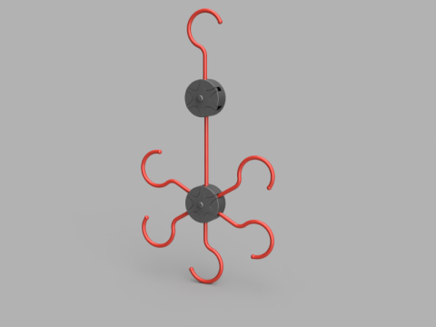 Modular Infinite Hanger System 3D Model