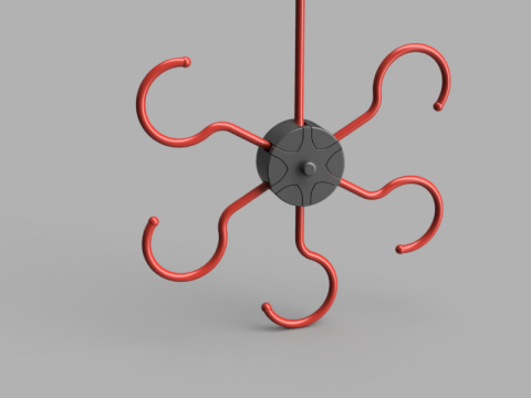 Modular Infinite Hanger System 3D Model