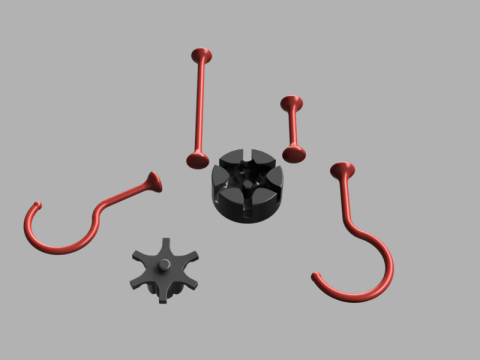 Modular Infinite Hanger System 3D Model