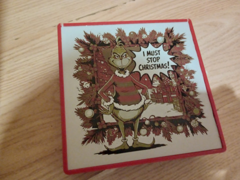 Grinch Christmas Gift Box Modelo 3D
