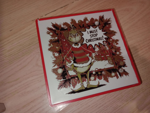Grinch Christmas Gift Box Modelo 3D