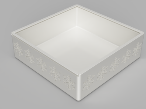 Grinch Christmas Gift Box Modelo 3D