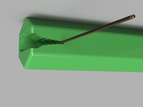 Allen Wrench Handle and Organizer 3D 모델