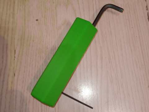 Allen Wrench Handle and Organizer 3D 모델