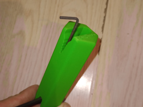 Allen Wrench Handle and Organizer 3D 모델