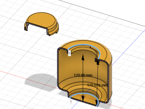 Character Head Storage Container 3D Model