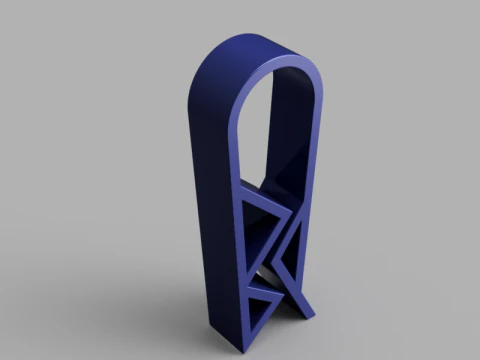 Trash Bag Clip Holder 3D Model