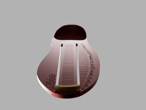 Universal Foot Size Measuring Device 3D Model