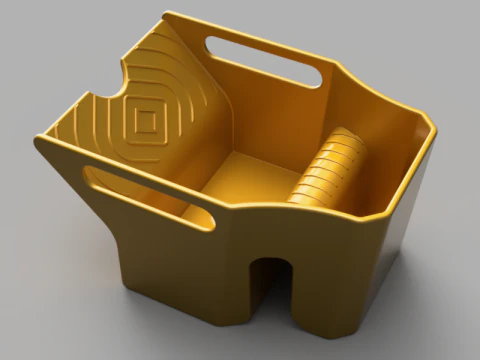 Multi-Purpose Paint Tray 3D Model