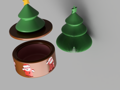 Spiral Christmas Tree Modelo 3D