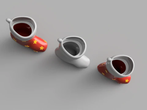 Christmas Stocking 3D Model