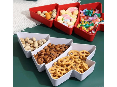 Christmas Tree Serving Tray 3D मॉडल