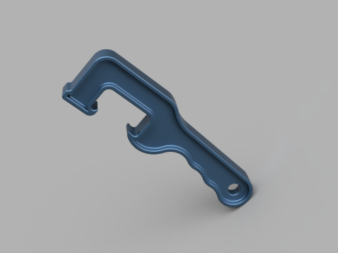 Paint Can Opener 3D 模型