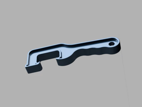Paint Can Opener 3D Model