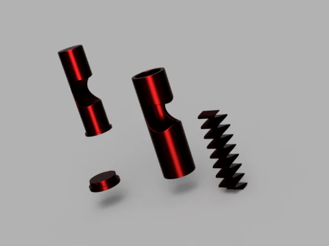 Bag Clip 3D Model