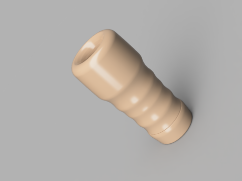Manual Adult Toy and Silicone Insert Mold 3D मॉडल