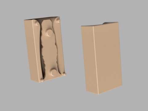 Manual Adult Toy and Silicone Insert Mold 3D Модель