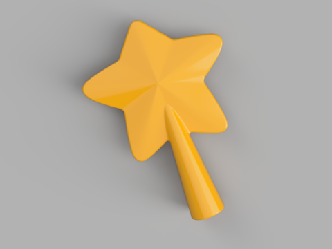 Christmas Tree Star Modelo 3D