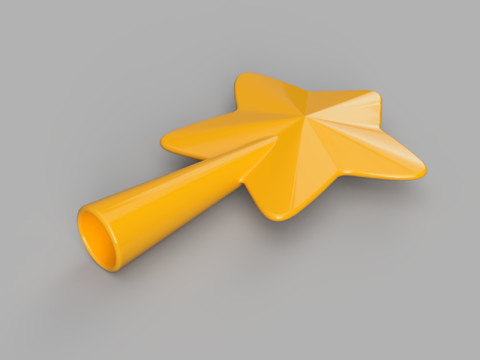 Christmas Tree Star 3D Модель