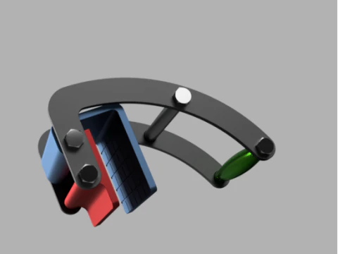 Gorilla Grip Panel Taşıyıcı 3D Model