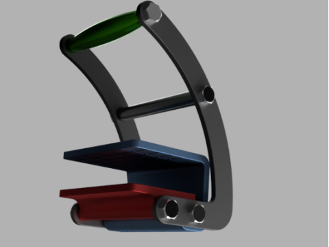 Gorilla Grip Panel Carrier 3D Модель