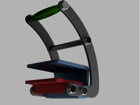 Supporto per pannello Gorilla Grip Modello 3D