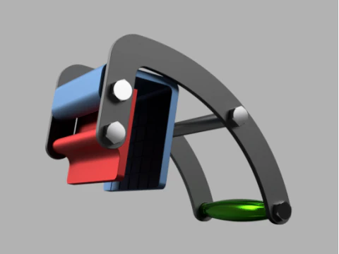 Supporto per pannello Gorilla Grip Modello 3D