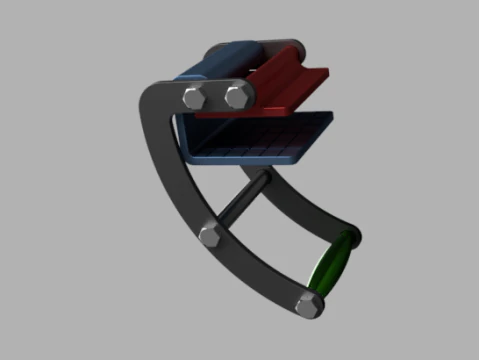 Supporto per pannello Gorilla Grip Modello 3D