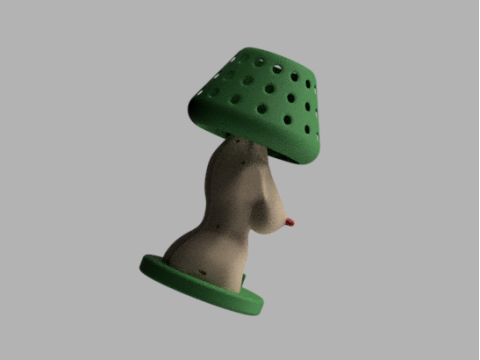Womens Body Shape Lamp DIY Modèle 3D
