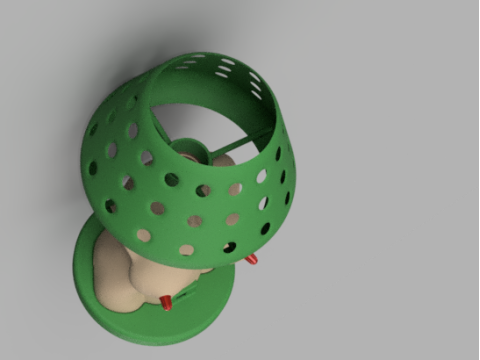 Womens Body Shape Lamp DIY Modèle 3D