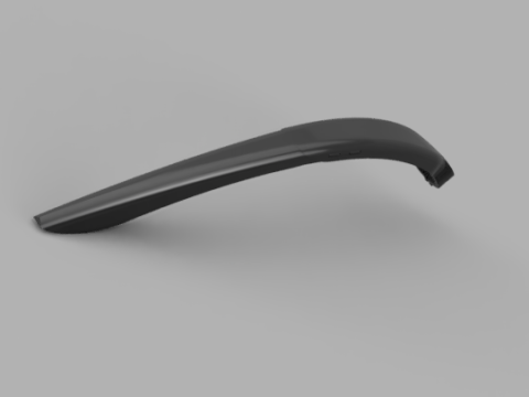 Modular Rear Bike Fender V3 3D Модель