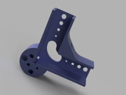 90-Degree Woodworking Clamp Bracket 3D Model