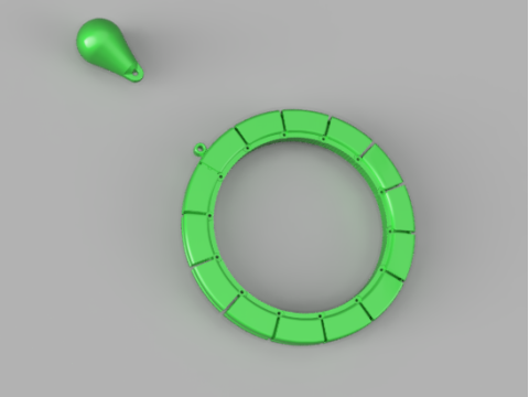 Smart Fitness Hula Hoop 3D Принт Модель
