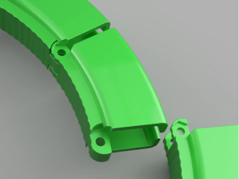 Smart Fitness Hula Hoop 3D Print Model