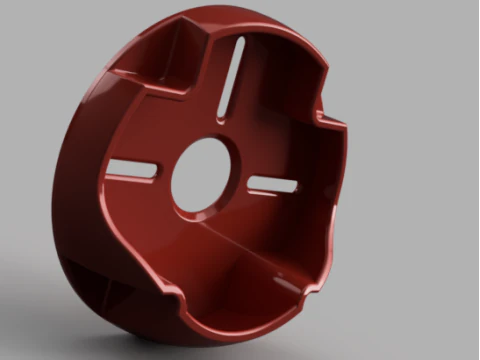 Drilling Dust Collector 3D Print Model