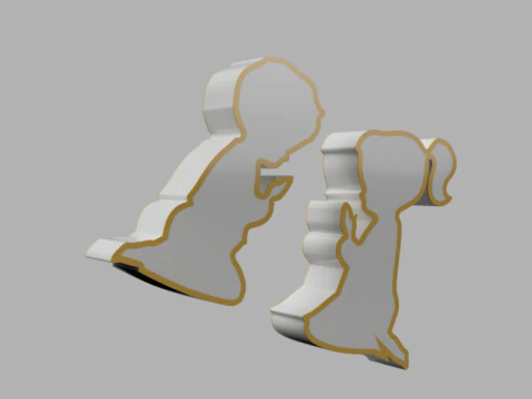 Communion Prayer Boxes 3D Print Model