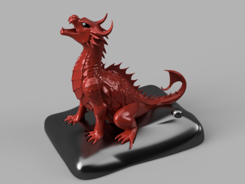 Dragon Humidifier Modelo de Impressão 3D