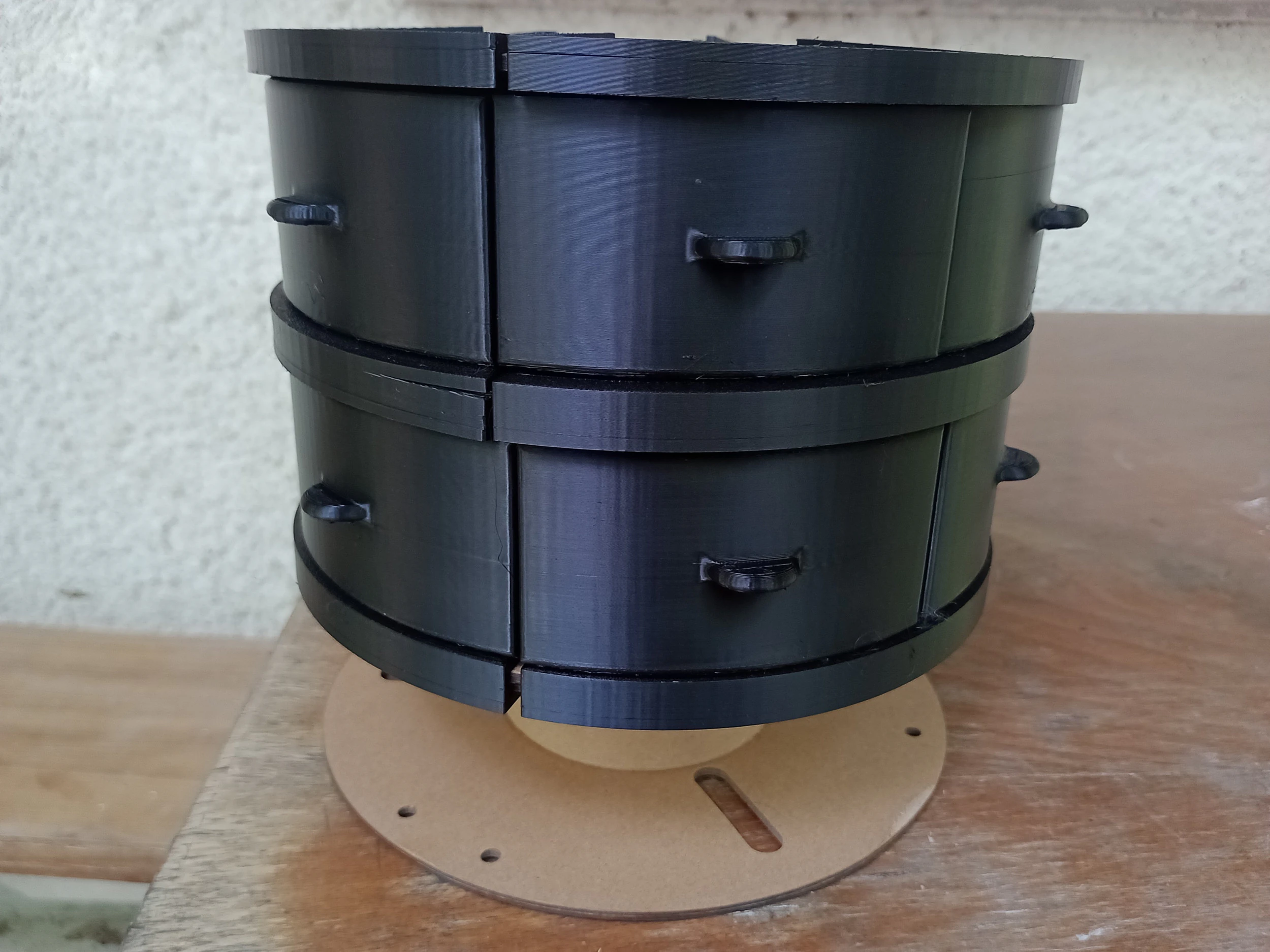 Elegoo Spool Storage v2 3D Print Model .c4d .max .obj .3ds .fbx .stl .blend 