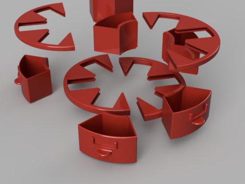Elegoo Spool Storage v2 3D Принт Модель