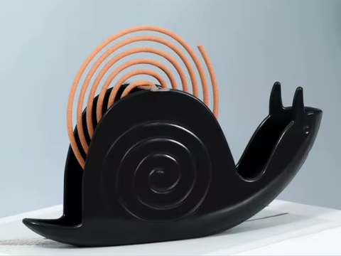 Snail Incense Holder 3D Model