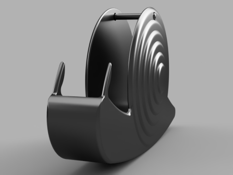 Snail Incense Holder 3D Model